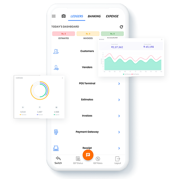 Online GST Invoice Generation - Smartphone & Webapp - LEDGERS